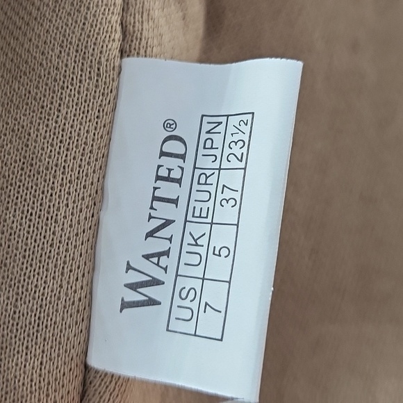 840- Wanted Women's Boots Size 7 - Picture 9 of 9